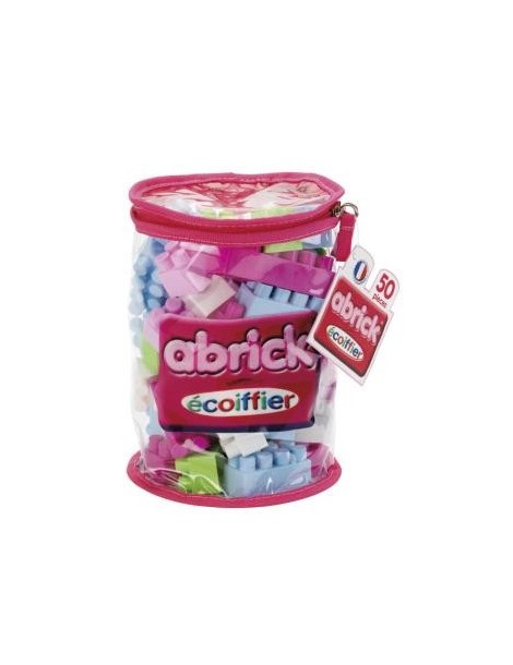 Sac 50 pièces Abrick - à partir de 18 mois
